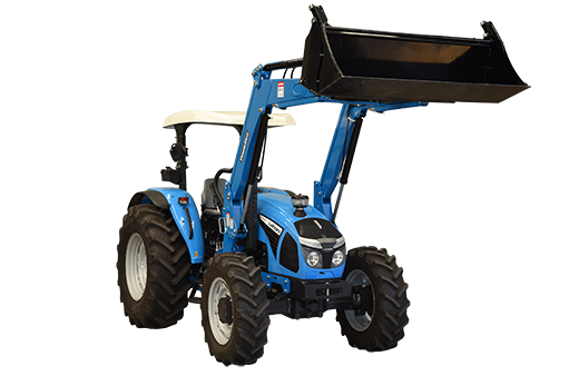 Landini Super 85 ROPS with Front end Loader